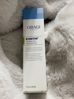 NIB Obagi Clinical Kinetin+ Hydrating Cream Anti-Aging Moisturizer 1.7 oz